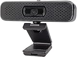 2K HD Webcam with 2 Speakers & Built-in. 