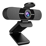 1080P Webcam with Microphone, eMeet C960 Web Camera, 2 Mics...